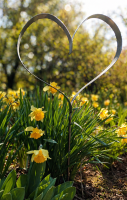 Gartenstecker Herz